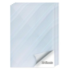 20 Sheets Printable Holographic Sticker Paper,11 x 8.5 Inches Printable Water... picture