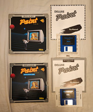 Vintage Electronic Arts DeluxePaint + Art & Utility Amiga Painting 3.5