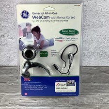 G.E  Universal All-In-One WebCam With Bonus Ear Set Model#98650 NEW IN BOX picture