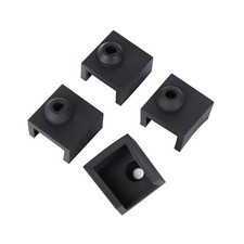 4PCS Official Creality 3D Printer Hotend Silicone Sock Heater Block Silicone Cov picture