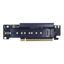 CY X16 to Dual 2X PCI E 5.0 NVME M.2 SSD & 8X Raid Card VROC Raid0 Hyper Adapter picture
