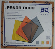 BIQU Panda Door PC Upgrade Panel for Bambu Lab P1/X1 Printers - Citrus Splash picture