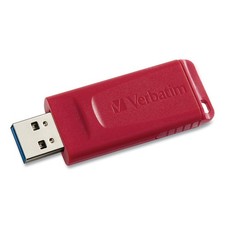 Verbatim 97005 Store 'n' Go 64 GB USB Flash Drive - Red New picture