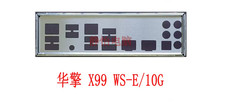 1pc new  io shield For ASROCK X99 WS-E/10G picture