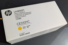 ONE OEM ORIGINAL HP CE252YC Toner Genuine OEM Original picture