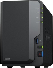 Synology DiskStation 2-Bay NAS - Home & Office Backup Hub (Diskless) DS223 picture
