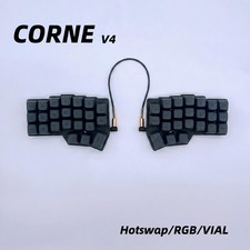Corne V4 Split Keyboard Mechanical Keyboard Support VIAL Hotswap Macro Keypad picture