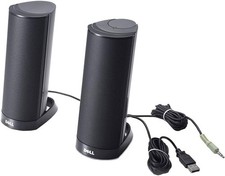 NEW 0R126K Genuine Dell AX210 Multimedia Speaker System Black picture