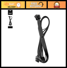 12VHPWR 90° PCI-e Cable, 16-pin to Dual 8-pin, 60cm, StealthSense, Black, ASUS/S picture
