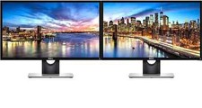 Dual HP DELL Monitor 22