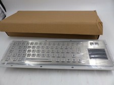 CTRL INDUSTRY GT-S392TP-L 65 KEY US LAYOUT USB METAL KEYBOARD WITH TOUCHPAD picture