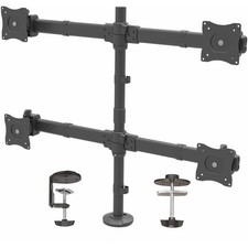 StarTech Articulating Desk-Mount Quad-Monitor Arm - Heavy Duty Steel picture