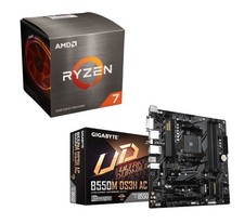 🔥 AMD Ryzen 7 5800XT + Gigabyte B550M DS3H AC WiFi MicroATX Motherboard Combo picture