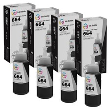 LD Compatible Epson 664 Black Ink Set of 4 for ET 2500, 2550, 4500 & ET 16500 picture