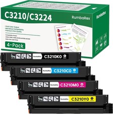 4 Pack C3210 Toner Cartridge for Lexmark C3224 C3326 MC3224 MC3326 Printer picture