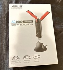 ASUS USB-AC68 Dual Band AC1900 USB 3.0 Wi-Fi Adapter with Cradle 1300/600 Mbps picture