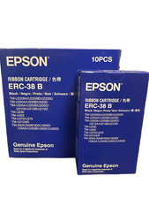 EPSON ERC-38 B RIBBON CARTRIDGE 10 PACK BRAND NEW picture