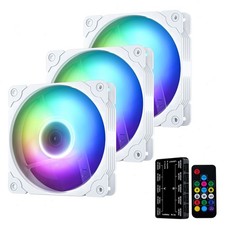 3Pack Vetroo 120mm ARGB LED Computer PC Case Cooler Cooling Fan High-Performance picture