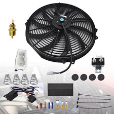3000 CFM 16inch Electric Radiator Cooling Fan Mounting Kit Push Pull Slim Fan... picture