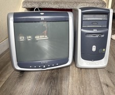 Vintage HP Pavilion 513g Desktop PC & Pavilion Mx70 CRT Monitor Bundle Untested picture
