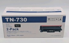 Molimer TN-730 Toner 2 Pack / Black 1,500 Pages picture