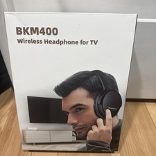 Wireless Headphones for TV, BKM400 TV Headphones Wireless with USB NEW SEALED picture
