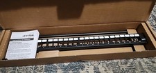 Leviton 132-49255-H24 QuickPort Patch Panel 24-Port 1RU Cable Management Bar picture