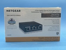 Netgear GS305 New Sealed 5-Port Gigabit Ethernet Unmanaged Essentials Switch picture