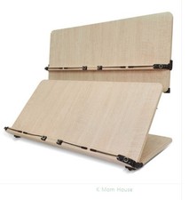 [204D] NICE Book Stand Portable Wooden Reading Holder Desk bookstands Bible picture
