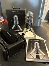 Samson Meteor Mic USB Studio Condenser Microphone For Home Recordings Podcasting picture