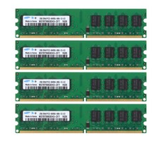2 GB 4GB 8GB 20GB Samsung PC2-6400U 2Rx8 DDR2 800Mhz Desktop DIMM Memory RAM LOT picture