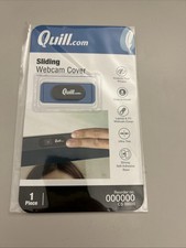 lot of 2 Quill Brand® Slide Series Sliding Webcam Cover - Black picture