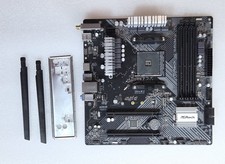 ASRock B450M/ac R2.0 AM4 Micro ATX Motherboard WiFi Excellent picture