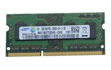 Memory Samsung 10600S 2GB Laptop PC RAM DDR3 1RX8 M471B5773CHS-CH9 (B1) picture