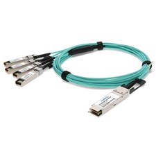 Addon-New-AOC-QSFP-4SFP-10G-15M-AO _ ADDON AOC 15M Compatible with DEL picture