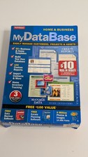MySoftware MyDataBase Home & Business Database Software 3 User License Open Box picture