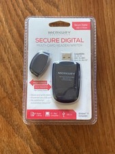 MERKURY INNOVATIONS SECURE DIGITAL USB MULTI-CARD READER/WRITER Ships Free 1010 picture