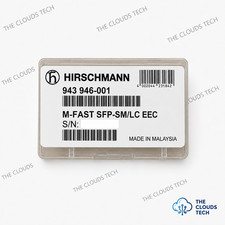 New Hirschmann 943 946-001 M-FAST SFP-SM/LC EEC 100BASE-FX 1310nm LC SMF SFP picture