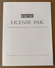 Vtg 1991 VAX VMS Digital DEC Equipment License PAK Key Certificates w/Folder L picture
