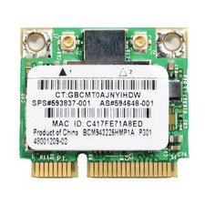 Lot 5 HP Pavilion DV4 BCM943225HM Half Mini PCIe WiFi Wireless Card 593837-001 picture