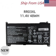 Genuine RR03XL 48Wh Battery For HP ProBook 430 440 450 455 470 G4 G5 851477-421 picture