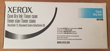 GENUINE Xerox 6R1050 Doc 12 Cyan  Toner Cartridge DocuColor 12 2pk picture