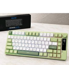 Womier DK75 75% Wireless Gaming Keyboard, RGB Backlit Creamy Keyboard with Media picture