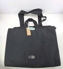 Bagsmart Lightweight Messenger & Laptop Bag 25L Work Tote - Black picture
