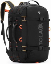 Tolaccea Travel Backpack for Men Women, 40L-50L Carry On Backpack with Wet Dr... picture