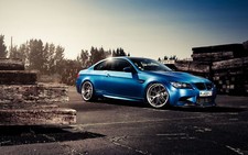 Cars bmw m 3 Desk Mat Stitched picture