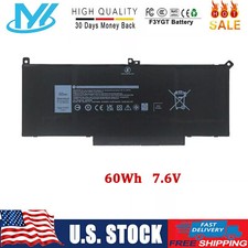 ✅Lot 10 F3YGT Battery For Dell Latitude 12 13 14 E7280 E7480 7480 7490 7380 7390 picture