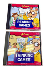 educational adventure cd roms Windows ARTHUR'S Reading Thinking Games picture