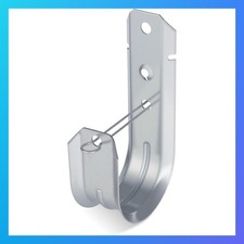 25 Pcs 2 in Galvanized Steel J-Hooks for Cable Management picture