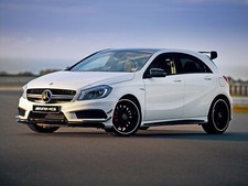 Cars amg mercedes a45 Desk Mat Stitched picture
